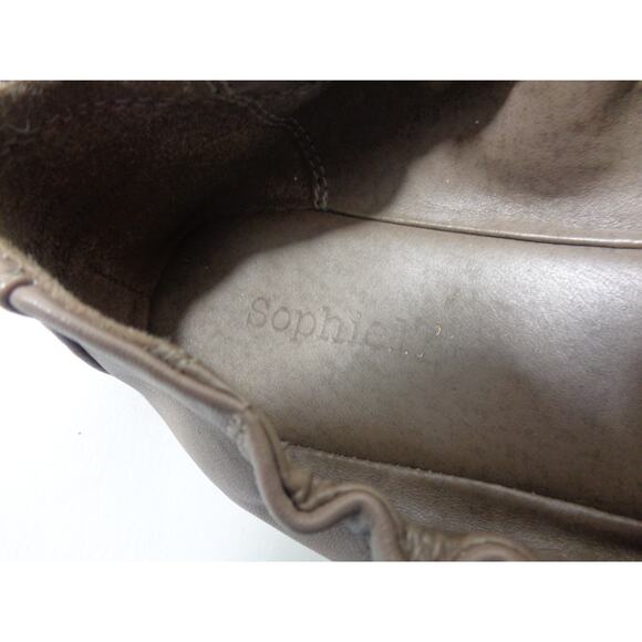 Sophie17 School Dayz US 7.5M Taupe Mary Jane Ballet Flats - Picture 4 of 9